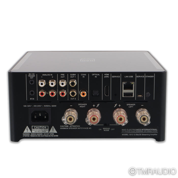 NAD Electronics Masters M10 v2 BluOS Streaming Integrated Amplifier