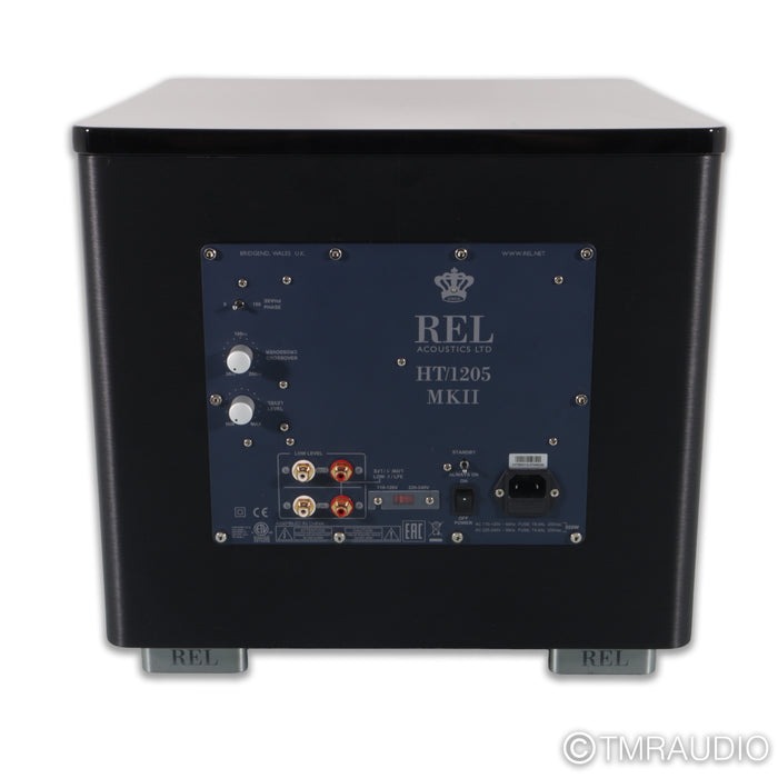 REL Acoustics HT/1205 MKII 12" Powered Subwoofer; Black (No Grill)