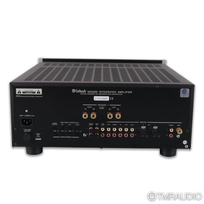 McIntosh MA6300 Stereo Integrated Amplifier; MM Phono