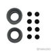 KEF Reference 1 Bookshelf Speakers; Grey / Black Pair with Stands