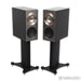 KEF Reference 1 Bookshelf Speakers; Grey / Black Pair with Stands