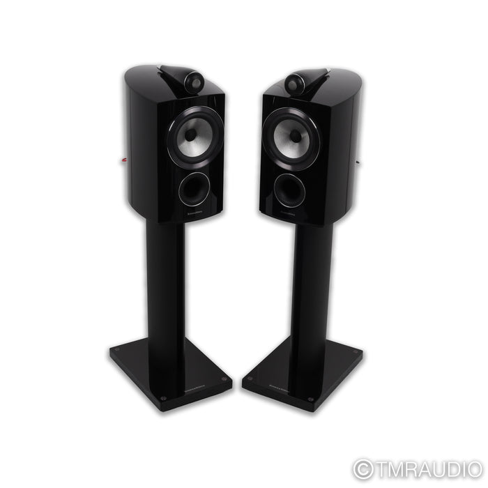Bowers & Wilkins 805 D3 Bookshelf Speakers with Stands; Gloss Black