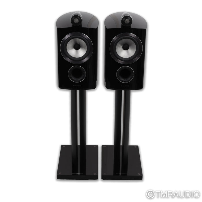 Bowers & Wilkins 805 D3 Bookshelf Speakers with Stands; Gloss Black