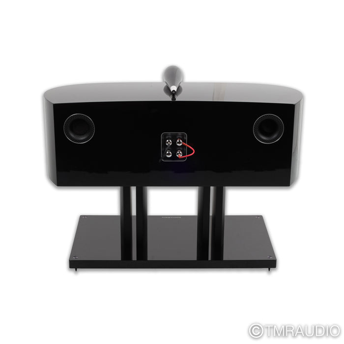 Bowers & Wilkins HTM1 D3 Center Channel Speaker; Black Gloss w/ Stand