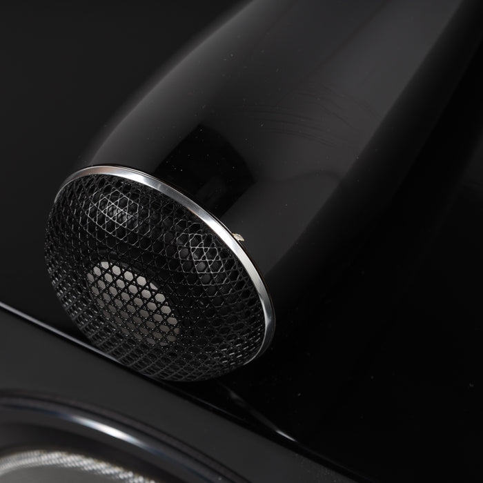 Bowers & Wilkins HTM1 D3 Center Channel Speaker; Black Gloss w/ Stand