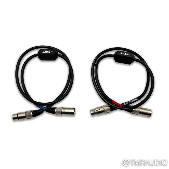 MIT AVT Proline XLR Cables; 1m Pair Balanced Interconnects