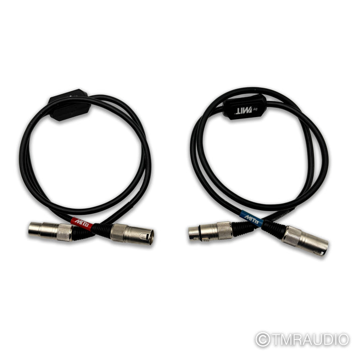 MIT AVT  Proline XLR Cables; 1m Pair Balanced Interconnects