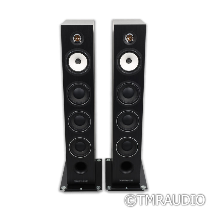Triangle Esprit Australe EZ Floorstanding Speakers; Black Ash Pair; Mint