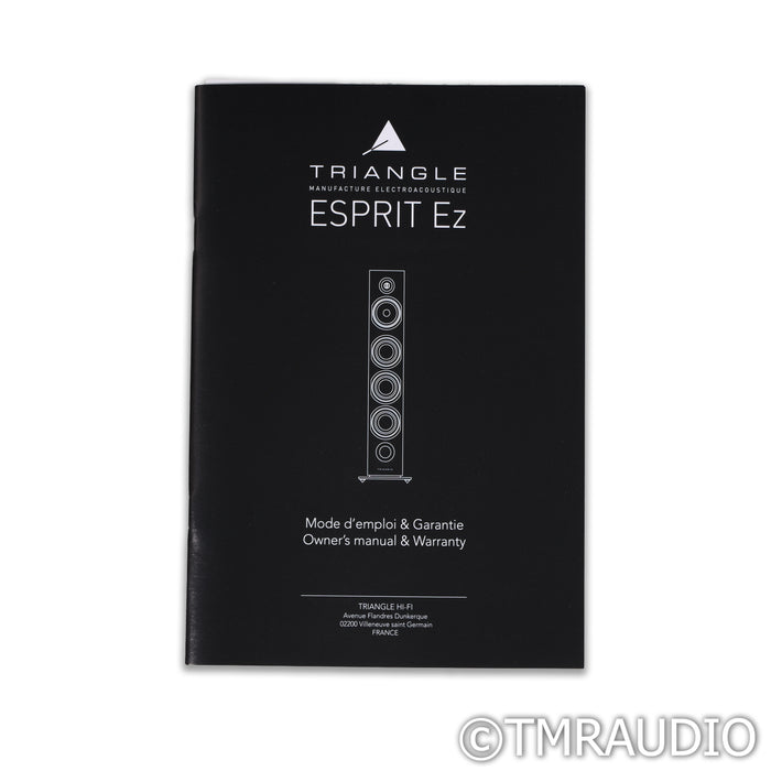 Triangle Esprit Australe EZ Floorstanding Speakers; Chestnut Pair (Mint / Unused)