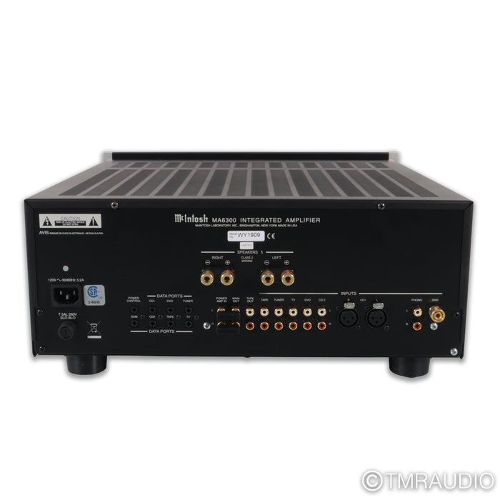 McIntosh MA6300 Stereo Integrated Amplifier; MM Phono (No Remote)