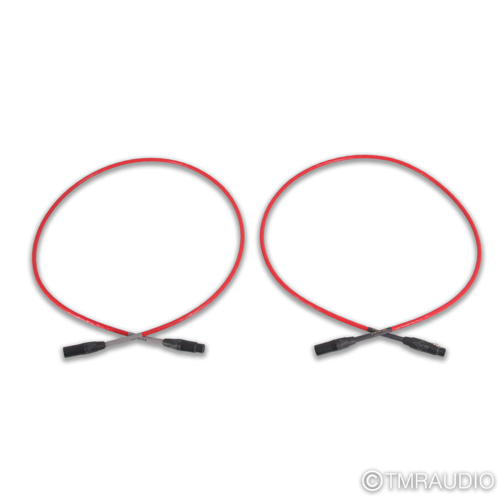 Belden Iconoclast TPC 4x4 XLR Cables; 1.5m Pair Balanced Interconnects