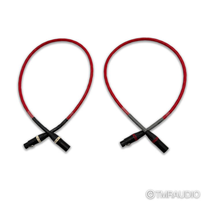 Belden Iconoclast TPC 4x4 XLR Cables; 3ft Pair Balanced Interconnects