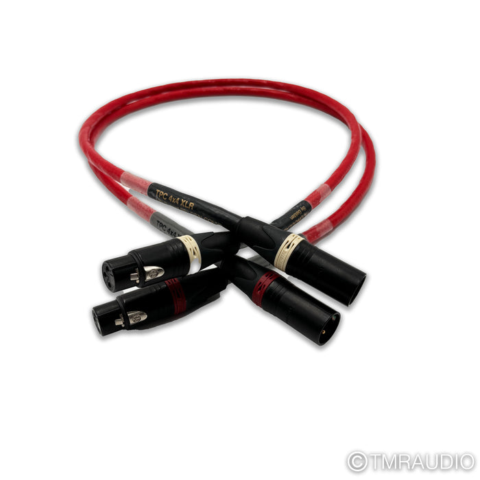 Belden Iconoclast TPC 4x4 XLR Cables; 3ft Pair Balanced Interconnects