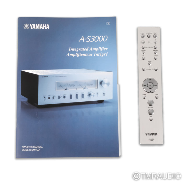 Yamaha A-S3000 Stereo Integrated Amplifier; MM / MC Phono