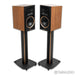 Martin Logan Motion XT B100 Bookshelf Speakers; Walnut Pair w/ Stands