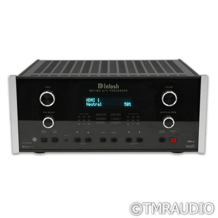 McIntosh MX180 15.1 Channel Home Theater Processor; MM Phono