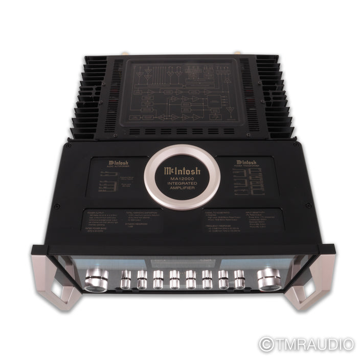 McIntosh MA12000 Stereo Tube Hybrid Integrated Amplifier; MM / MC Phono