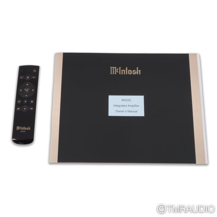 McIntosh MA252 Stereo Integrated Amplifier; MM Phono