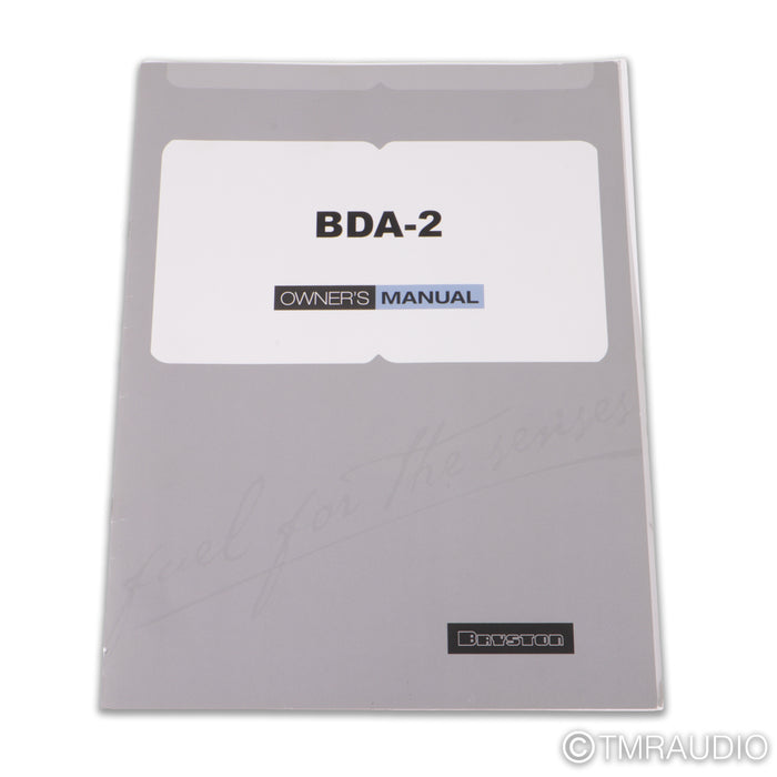 Bryston BDA-2 DAC; D/A Converter