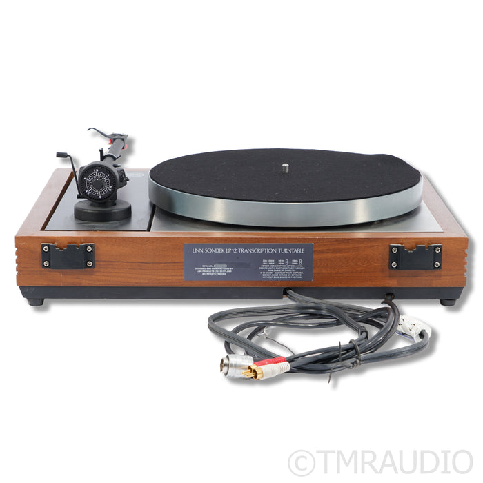 Linn Sondek LP12 Belt Drive Turntable; Linn K18II MM Cartridge