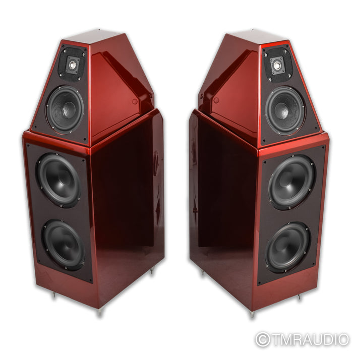 Wilson Audio WATT / Puppy Series 8 Floorstanding Speakers; Tangerine Pair