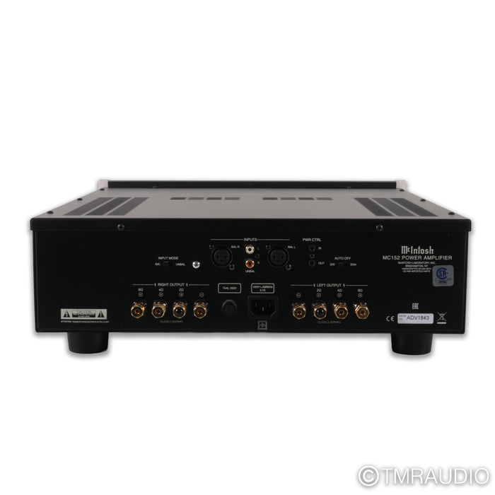 McIntosh MC152 Stereo Power Amplifier