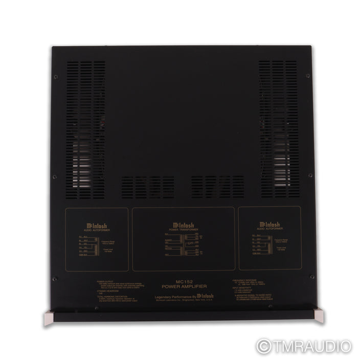 McIntosh MC152 Stereo Power Amplifier