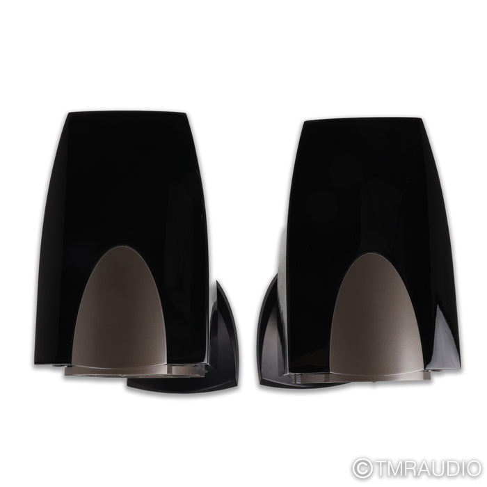Paradigm Signature S4 Bookshelf Speakers; Gloss Black Pair w/ Stands