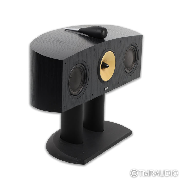 Bowers & Wilkins Nautilus HTM1 Center Channel Speaker, Black w/ Stand