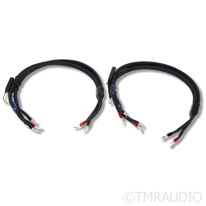 AudioQuest ThunderBird ZERO/BASS Bi-Wire Combo Speaker Cables; 4ft Pair