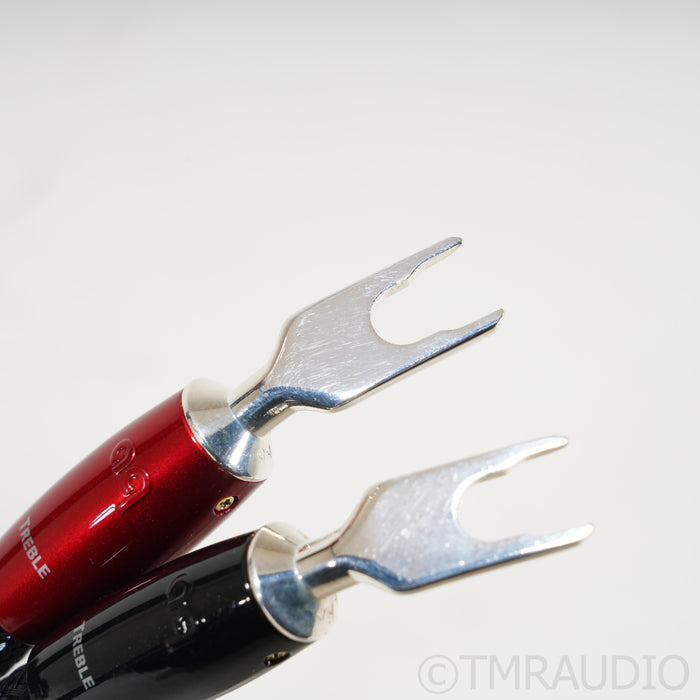 AudioQuest ThunderBird ZERO/BASS Bi-Wire Combo Speaker Cables; 4ft Pair