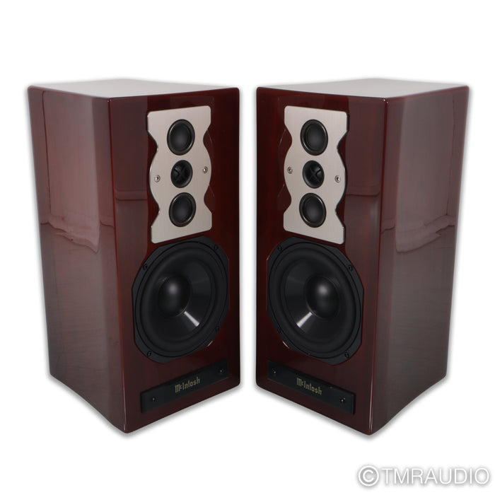McIntosh XR50 Bookshelf Speakers; Red Walnut Pair