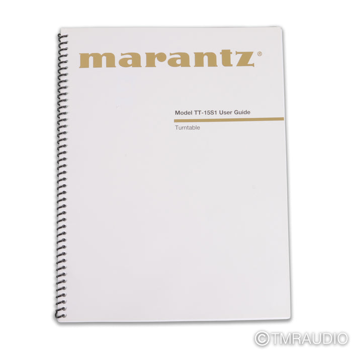 Marantz TT-15S1 Belt Drive Turntable; Clearaudio Virtuoso MM Cartridge