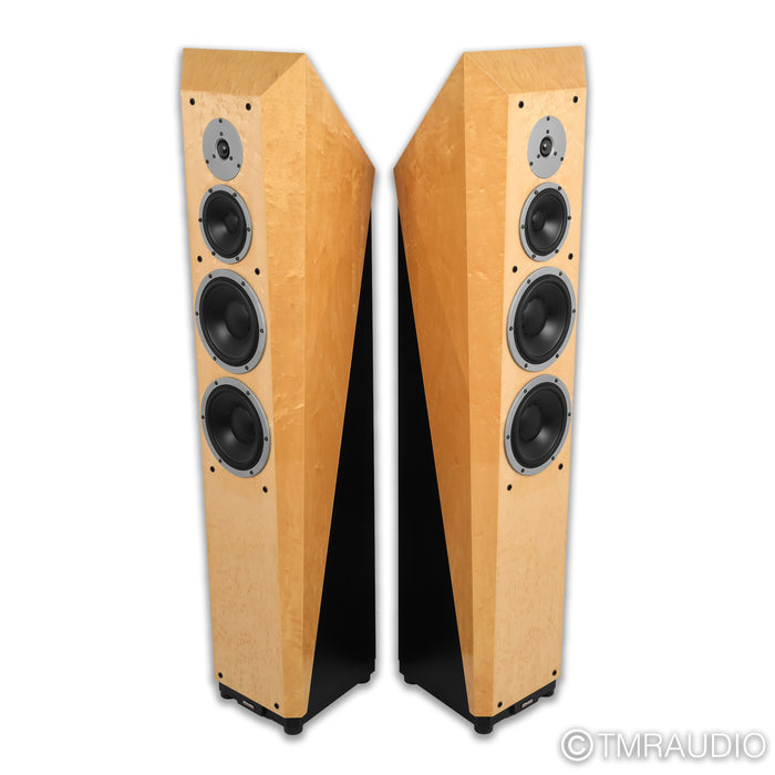 Dynaudio Sapphire Floorstanding Speakers; 30th Anniversary; Birdseye Maple Pair
