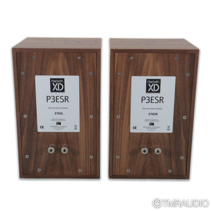 Harbeth P3ESR XD Bookshelf Speakers; Walnut Pair