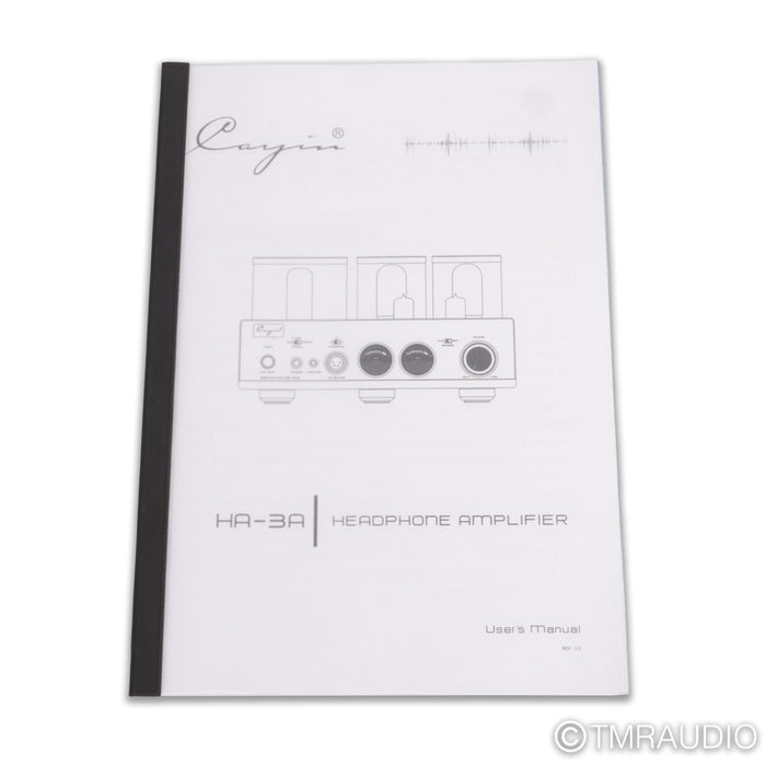 Cayin HA-3A Tube Headphone Amplifier