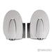 B&W Formation Duo Wireless Active Bookshelf Speakers; White Pair w/ Stands