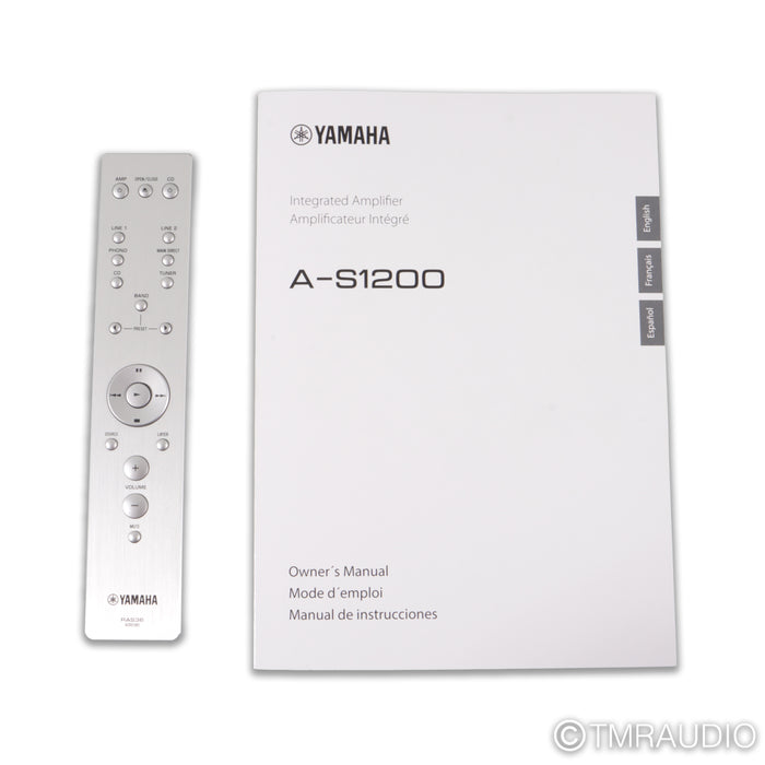 Yamaha A-S1200 Stereo Integrated Amplifier; MM / MC Phono