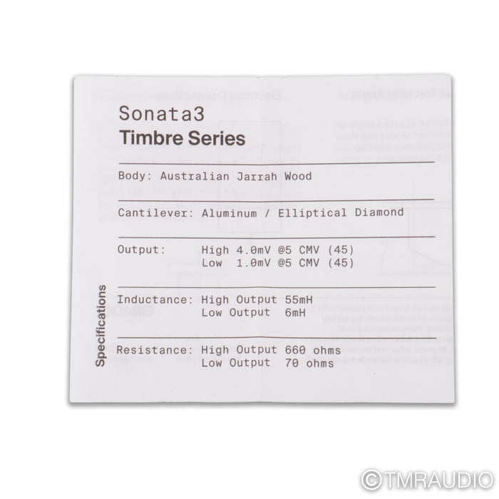 Grado Labs Timbre Sonata 3 Low Output MI Cartridge; Moving Iron
