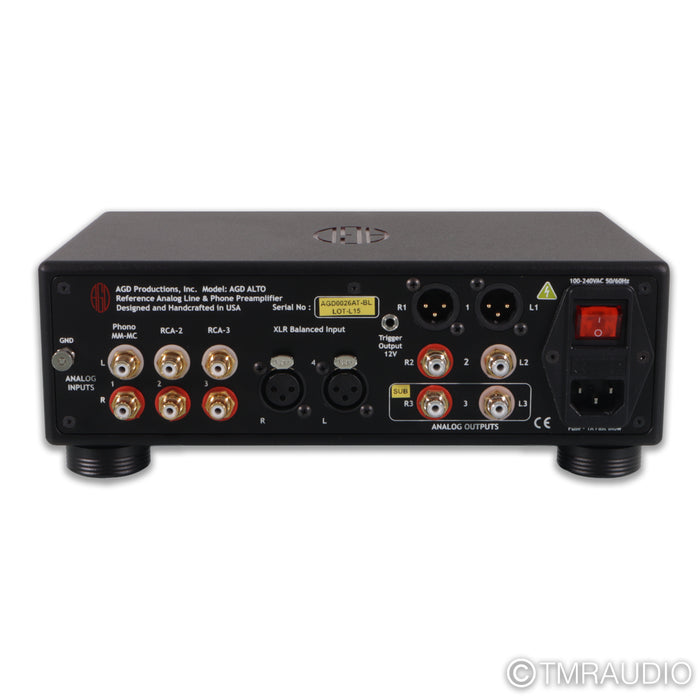 AGD Productions Inc. Alto Stereo Preamplifier; MM / MC Phono
