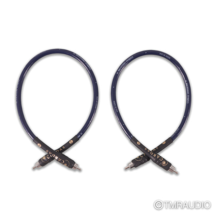 Cardas Crosslink 1I RCA Cables; 1.5ft Pair Interconnects
