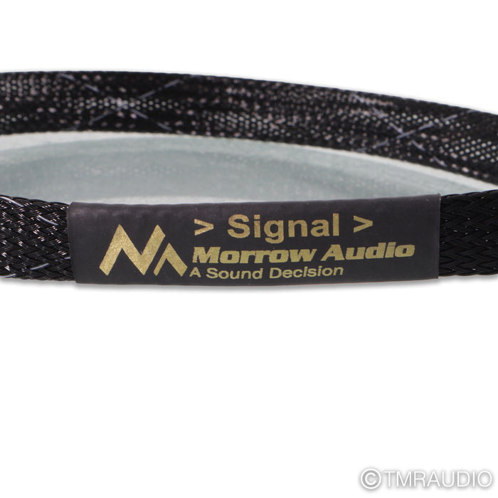 Morrow Audio MA-2 RCA Cables; 0.5m Pair Interconnects; MA2