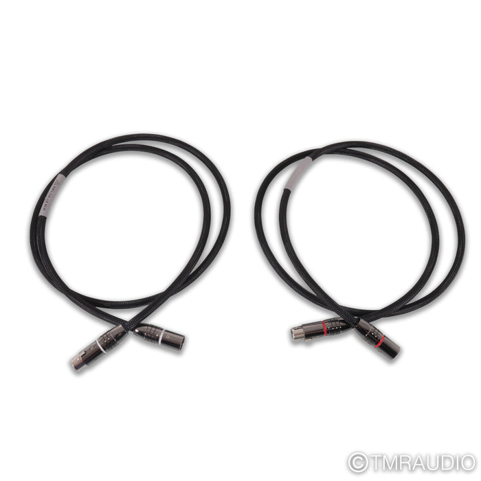 Shunyata Research Delta v2 XLR Cables; 1.5m Pair Balanced Interconnects
