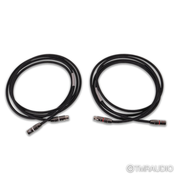 Shunyata Research Delta v2 XLR Cables; 3.5m Pair Balanced Interconnects