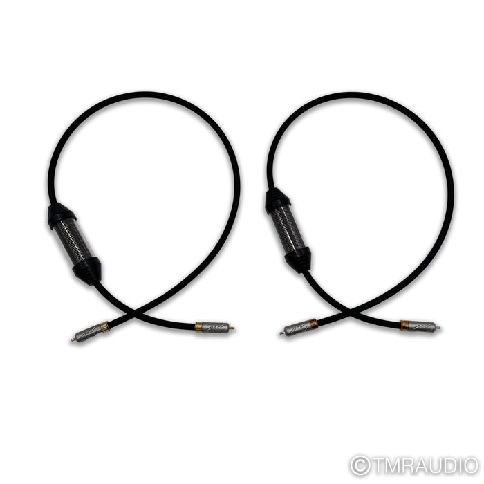 Shunyata Research Alpha V2 RCA Cables; 1m Pair Interconnects