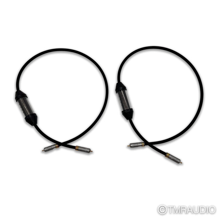 Shunyata Research Alpha V2 RCA Cables; 1m Pair Interconnects