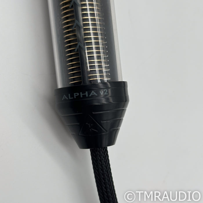 Shunyata Research Alpha V2 RCA Cables; 1m Pair Interconnects