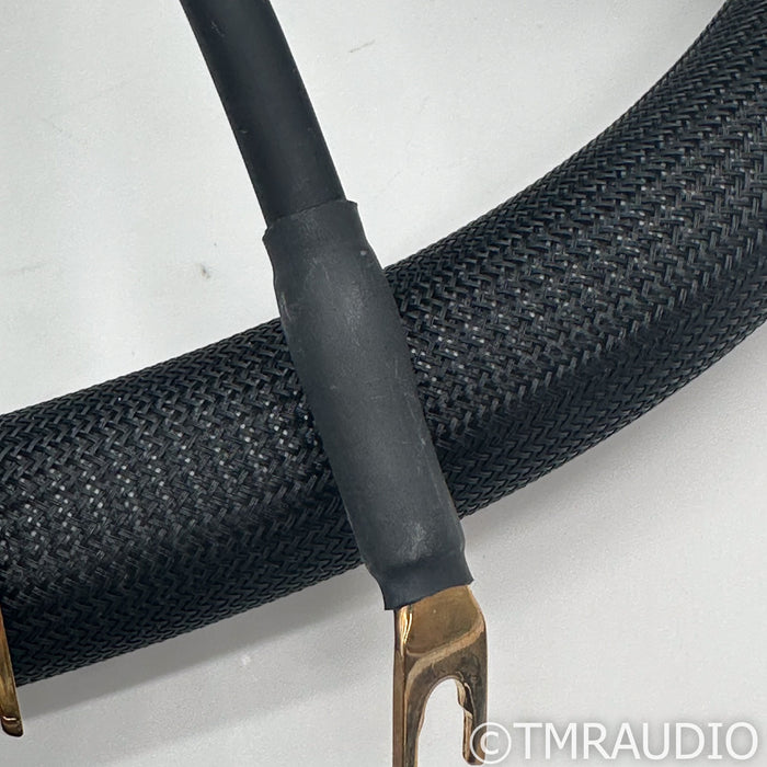 Shunyata Research Alpha V2 Speaker Cables; 2m Pair; Welded Gold Spades