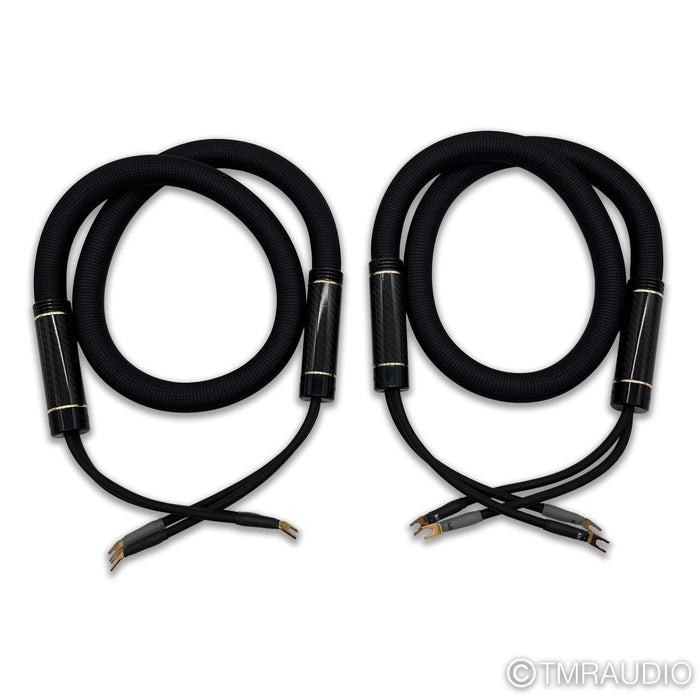 Shunyata Research Alpha V2 Speaker Cables; 2m Pair; Welded Gold Spades