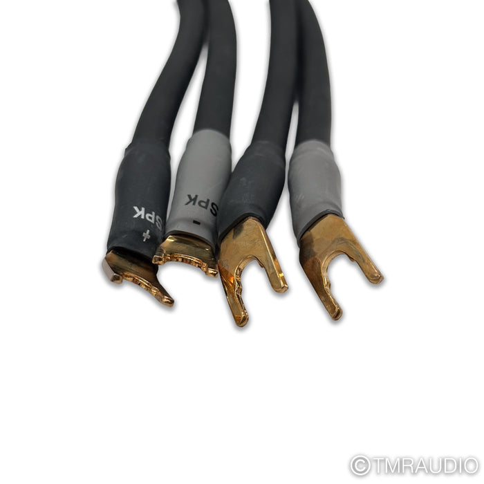 Shunyata Research Alpha V2 Speaker Cables; 2m Pair; Welded Gold Spades